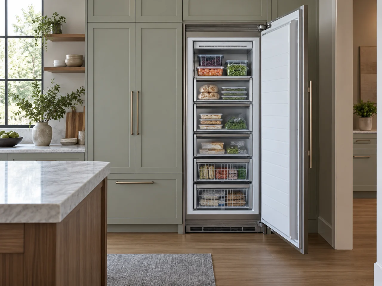 Illustration of Monogram freezer