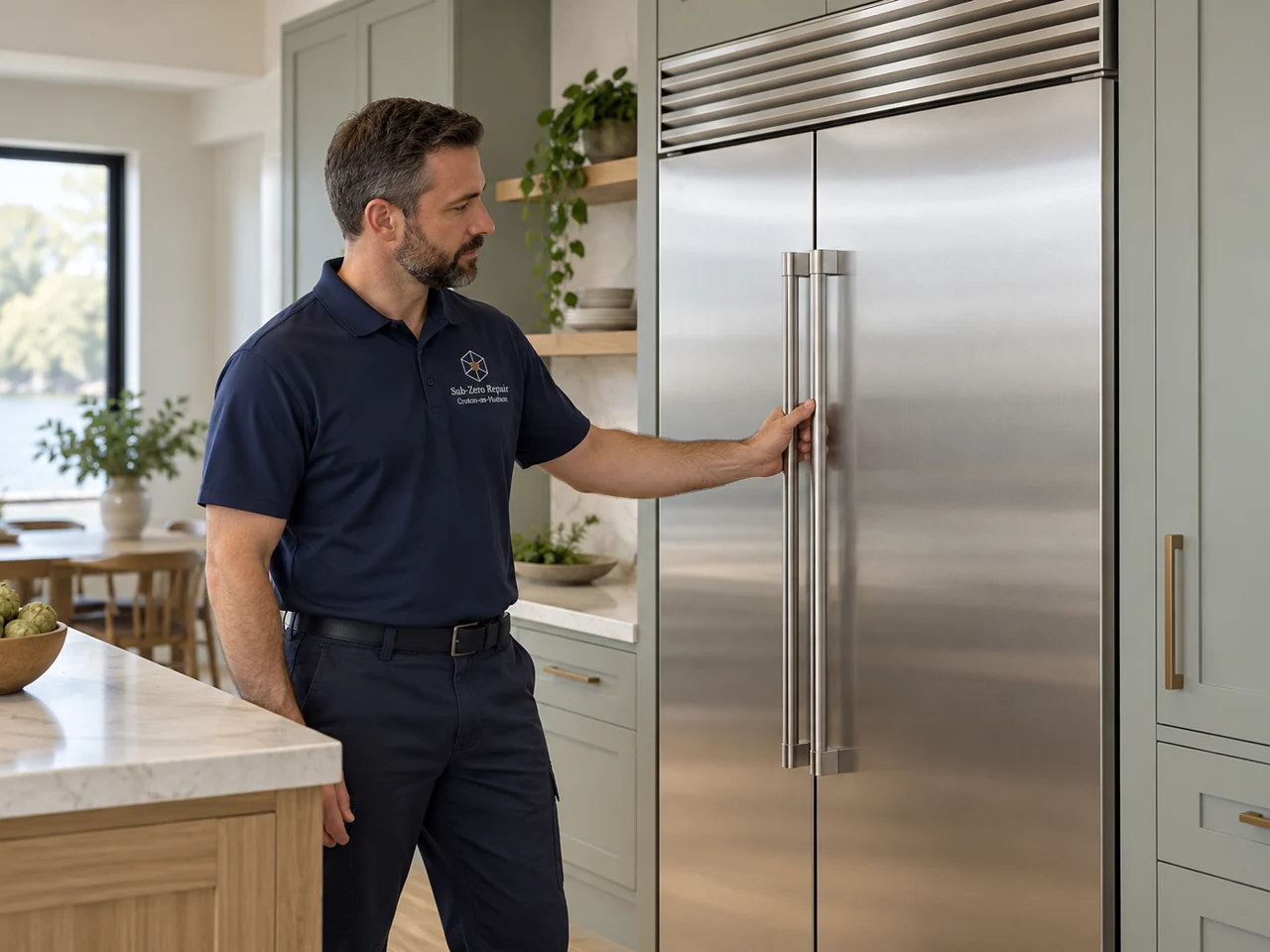Illustration of Sub-Zero appliance service