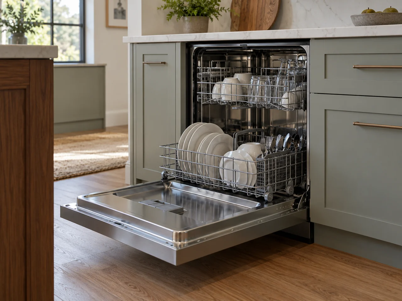 Illustration of Thermador dishwasher